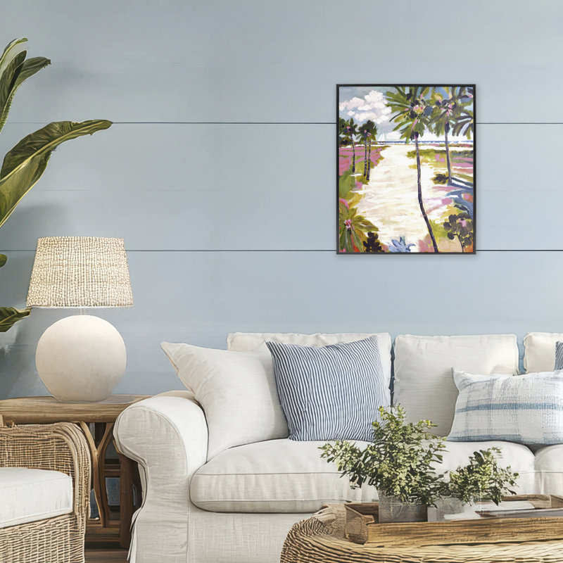 Giclée encadrée, conçue par Karen Fields, H 20 po x l 16 po, Giclée encadrée noir minuit