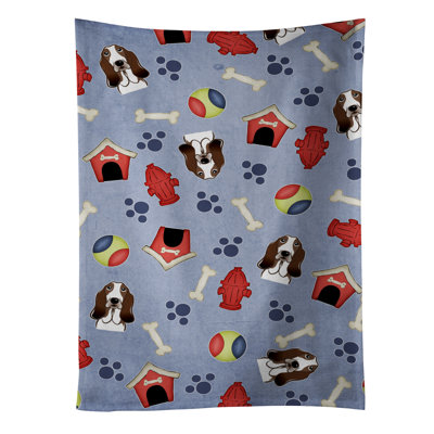 Chiffons à motif boxer et à motif osseux dog house