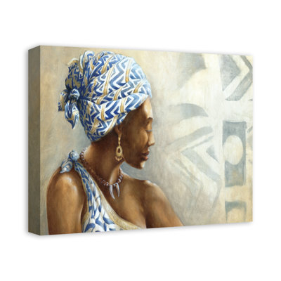 " African Women In Head Wrap "