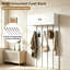 Wall Mounted Coat Rack with Storage Cabinet, Entryway Clothes Rack-904239578