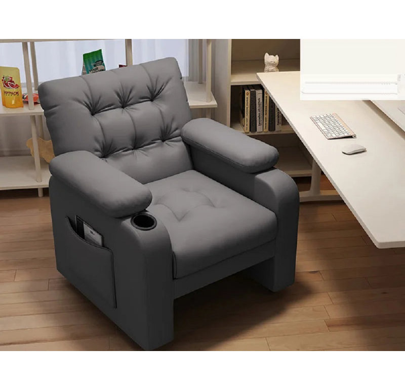 Desdee Genuine Leather Side Chair