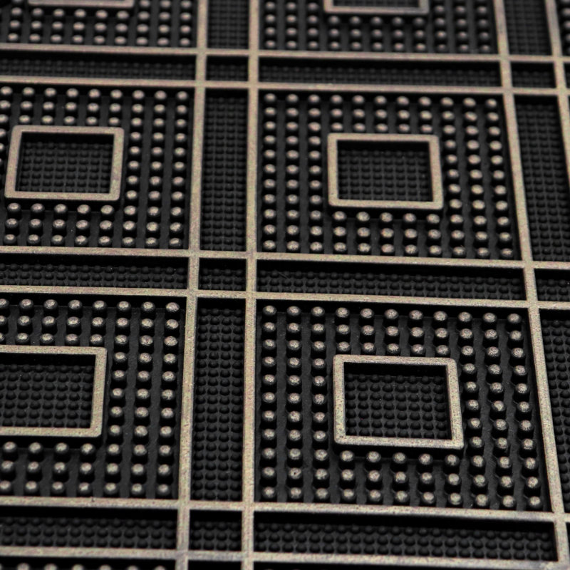 Havana Non-Slip Geometric Outdoor Doormat