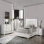 Pieds chromés de style contemporain avec finition de la commode UV 1pc et poignées verticales avec roulement à billes-1810466321