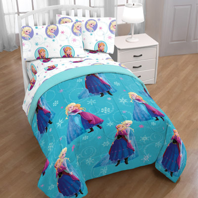Frozen Winter Polyester Comforter Set