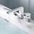 Single Handle Deck Mounted Roman Tub Faucet-85843143