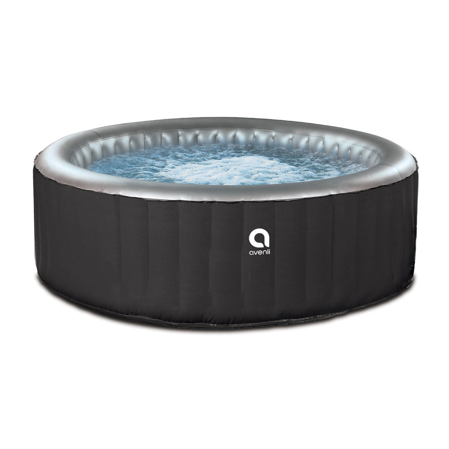 SereneLife Spa gonflable 6 places avec lumière - Spa portable avec  télécommande - Wayfair Canada