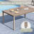 Rectangular Outdoor Patio Dining Table-2120529967