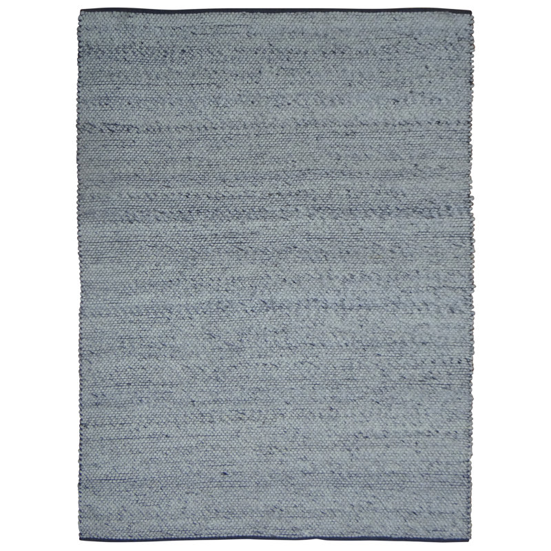 Azaleh Solid Colour Hand Woven Shag Area Rug, Rectangle 201 x 303cm