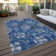 Stefhanie Washable Floral Indoor / Outdoor Rug