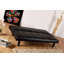 Berryhill 3 Seater Faux Leather Sofa Bed-36406058