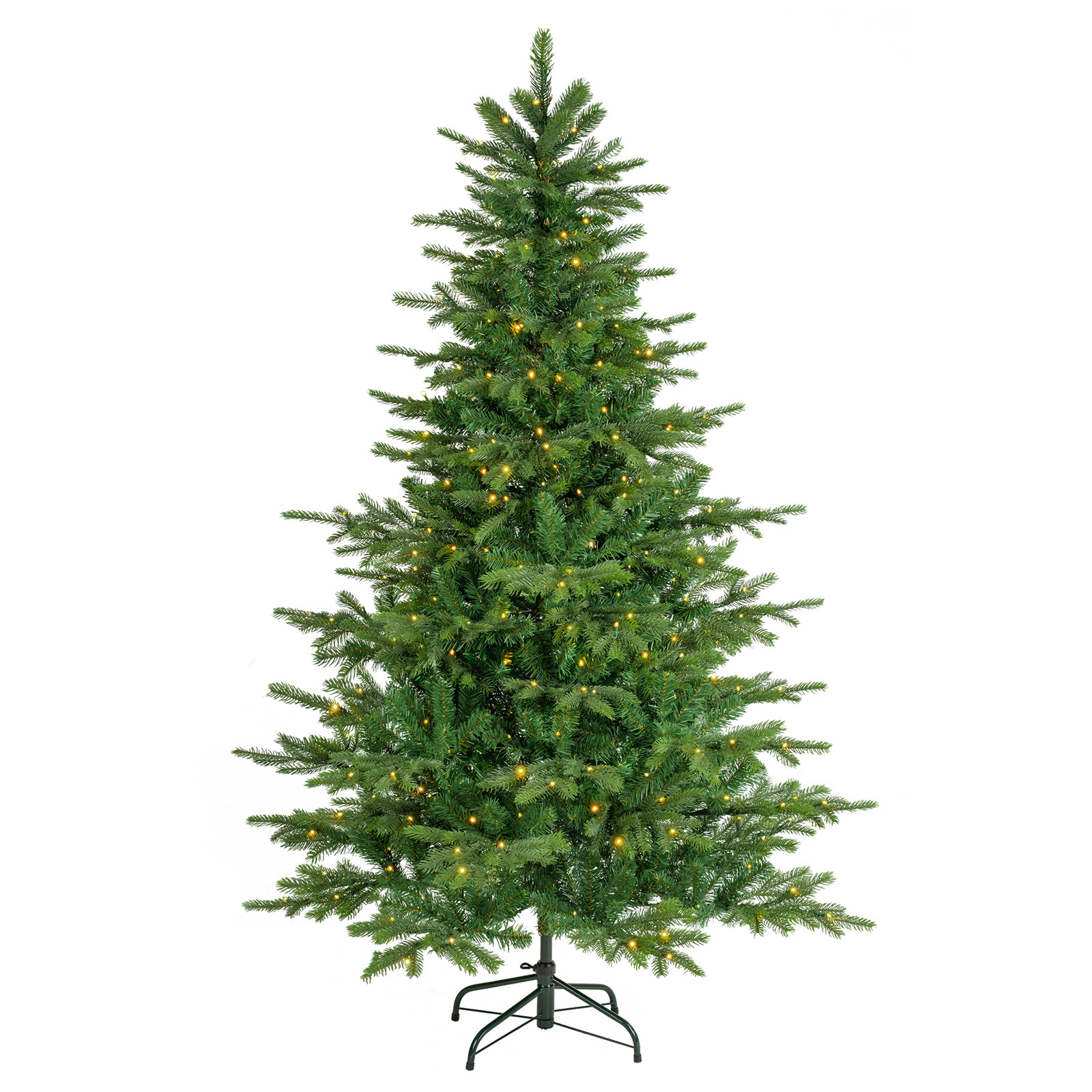 Mcdaniel 11' Pre-Lit Fir Christmas Tree, 6' H