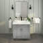 Base de meuble-lavabo simple 36 po gris-91943497