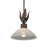 Rustic Lodge 1 - Light Rust Single Pendant