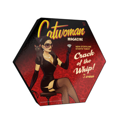Justice Justice (Bombshells - Catife), reproduction de bois