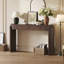 Console avec plateau ovale et 2 tiroirs-2142661018