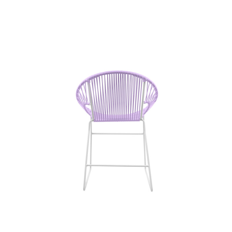 Chaise de patio Puerto, Orchidée / blanc