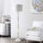 Bellmead 62'' White Traditional Floor Lamp