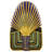 Golden Shroud Egyptian King Tut Bust