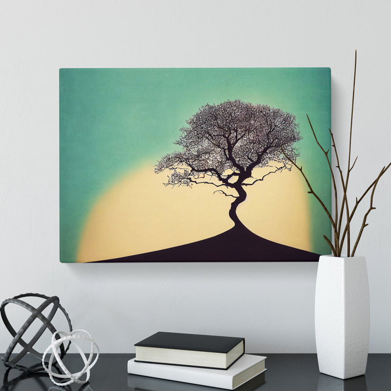 An Ethereal Tree - Wrapped Canvas Print, 35cm H x 50cm W x 3cm D