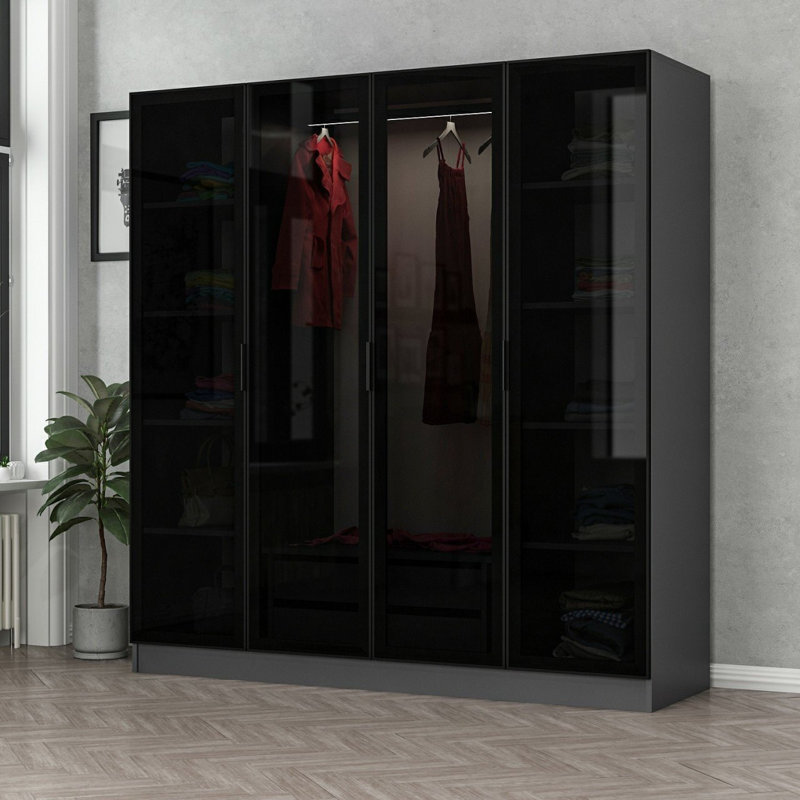 Nebras 4 Door Wardrobe