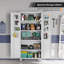 Armoire de rangement en acier pour outils avec roulettes et plaque à trous-503264020