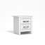 Limestone Manufactured Wood Bedside Table-567613609