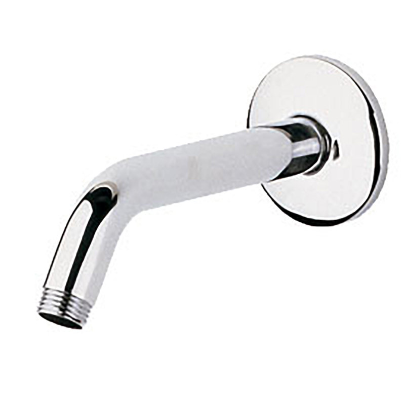 Relexa® 6.63" Tubular Shower Arm and Flange, StarLight Chrome