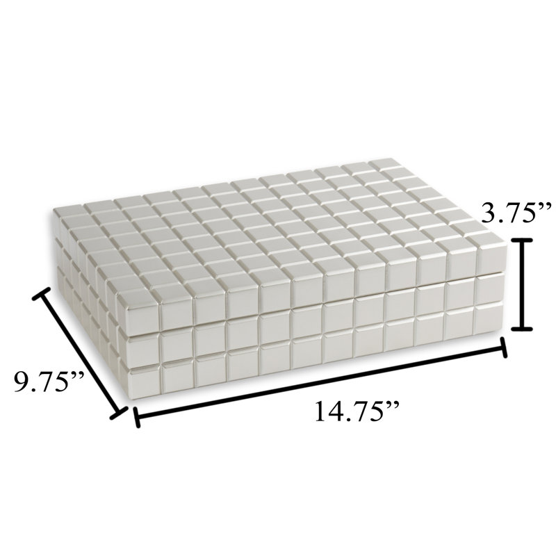 Boîtier de montre Cube Design Ten, Argent