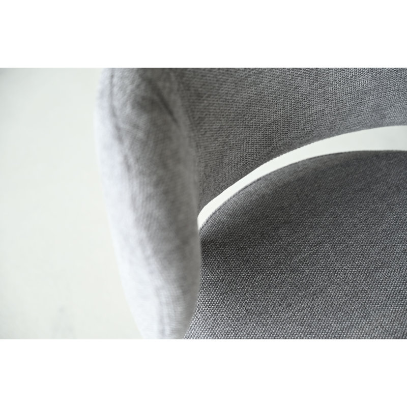 Chaise rembourrée Lily, Gris
