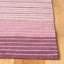 Tapis en laine / coton tissé à la main Cruz / mauve / prune / lilas / beige rosé-755066386