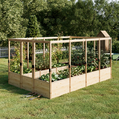 Lit de jardin surélevé Yadid