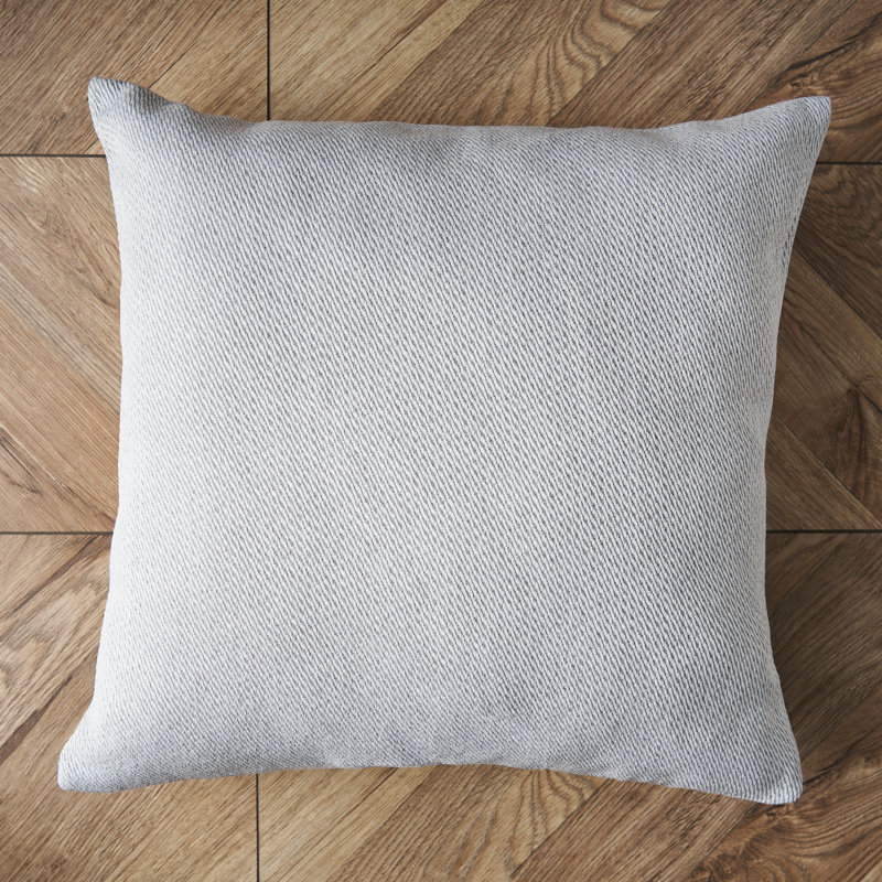 Agbogla Square Cushion, Silver