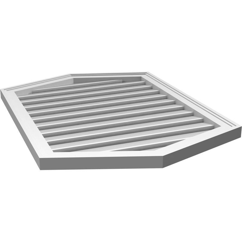 Pente verticale verticale en uréthane 4 pi, H 36 po x l 26 po x P 1,5 po