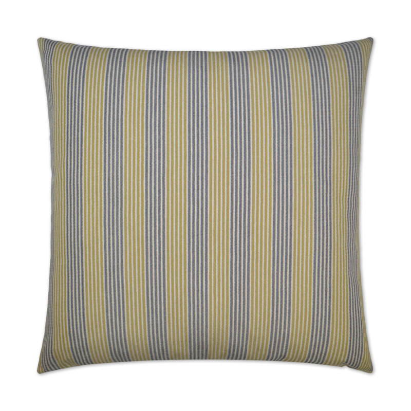 Creighton Pillow Cover & Insert, Citron, Square 24"
