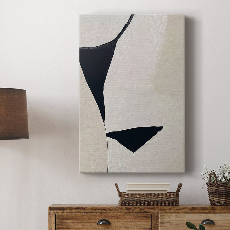 ABSTRACT Series DCXLIV - Cavas de galerie sur mesure, H 48 po x l 32 po