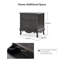 Hippe 61cm W Transitional Wood Bedside Table with Charging Station and Cord Management-79411203