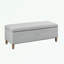 Bibian Polyester Blend Upholstered Storage Bench