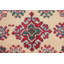 Tapis unique en laine noué à la main style Kazak des années 2010 de 2 pi 7 po x 4 pi 1 po rouge Nineveh