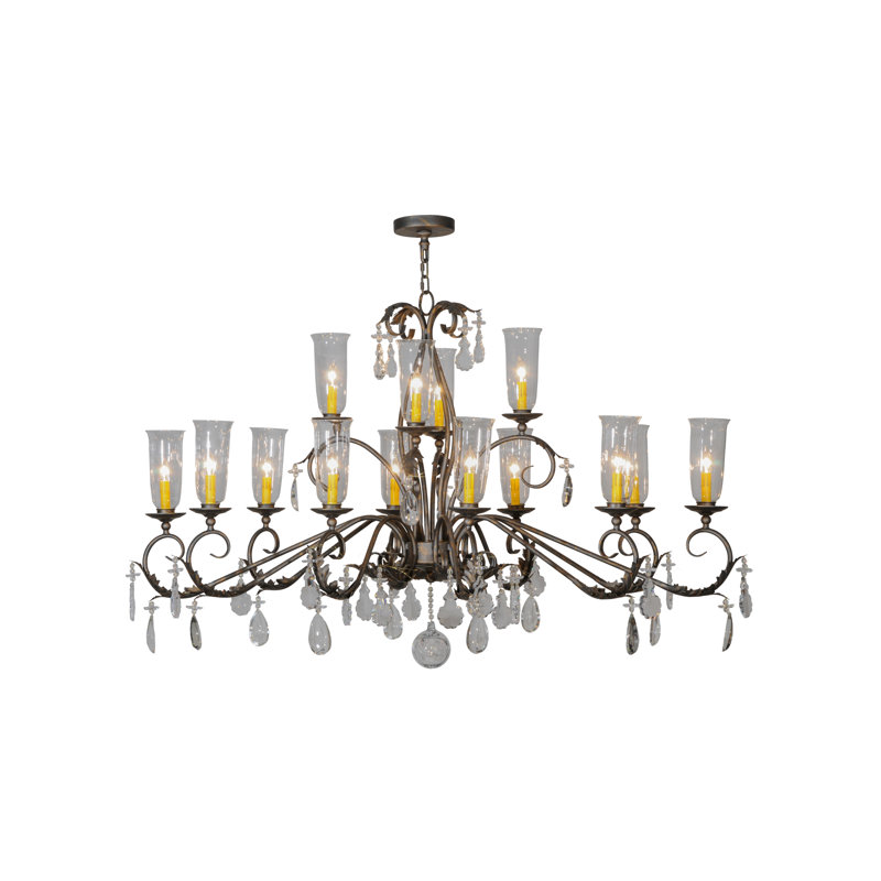 Burntwood 14 - Light Chandelier