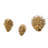 Kurt Adler Gold Glittered Miniature Tree Set-115990585