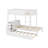 Twin Over Twin Bunk Bed With Trundle And Desk-339219680
