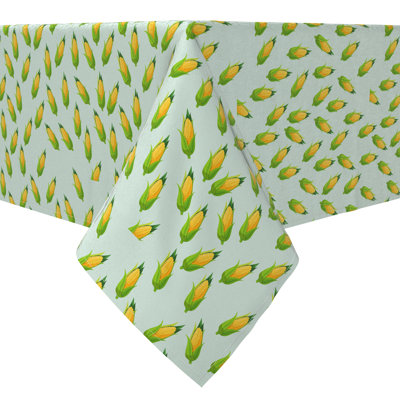 Fabric Textile Products, Inc. Rectangular Tablecloth, 100% Cotton, 60X104", It's Corn