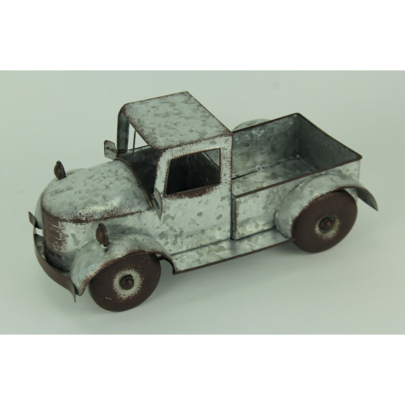 Eubank Metal Statue Planter