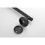 -Performance Shower Head With 28-Inch Slide Bar & 59-Inch Hose - Height Adjustable Nozzles, Robust Stainless Steel Matte Black Finish Handheld Strong Look