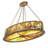 Mountain Pine 4 - Light Dimmable Drum Chandelier