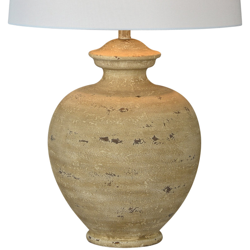 Adelbert 31.5'' Distressed Sand Table Lamp