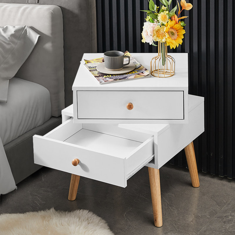 Buchanan 45cm W Bedside Table