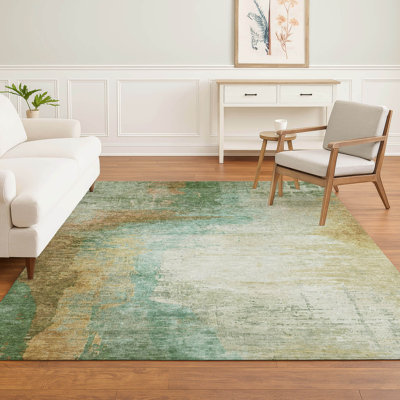 Tapis abstrait lavable à la machine de qualité supérieure Mayfield
