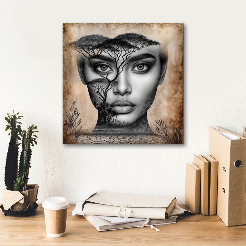  Art mural sur toile 18 "x 18"