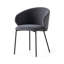 Tuka Upholstered Armchair with Metal Frame-834094301-834094300
